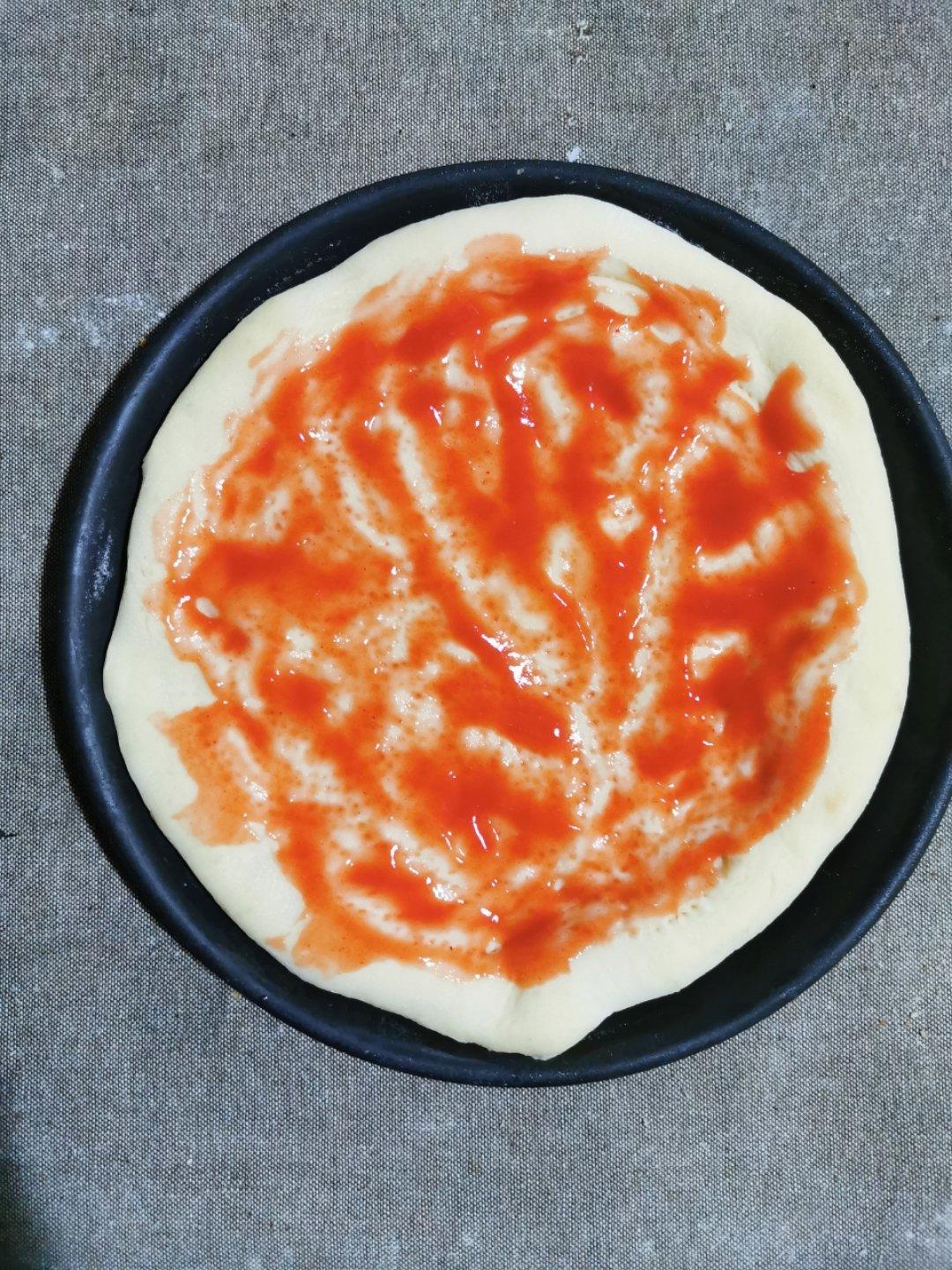 八寸披萨饼皮（四个）制作