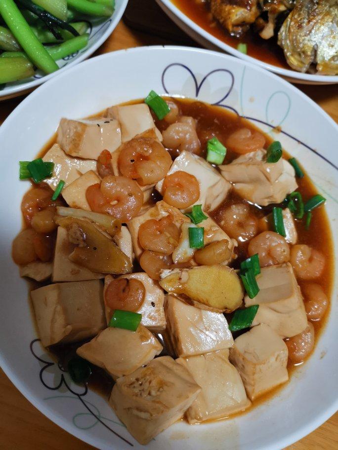 虾仁豆腐