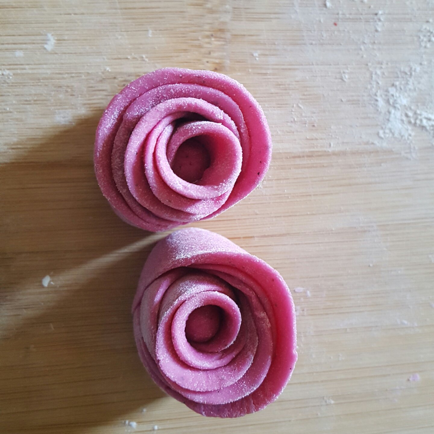 玫瑰花馒头