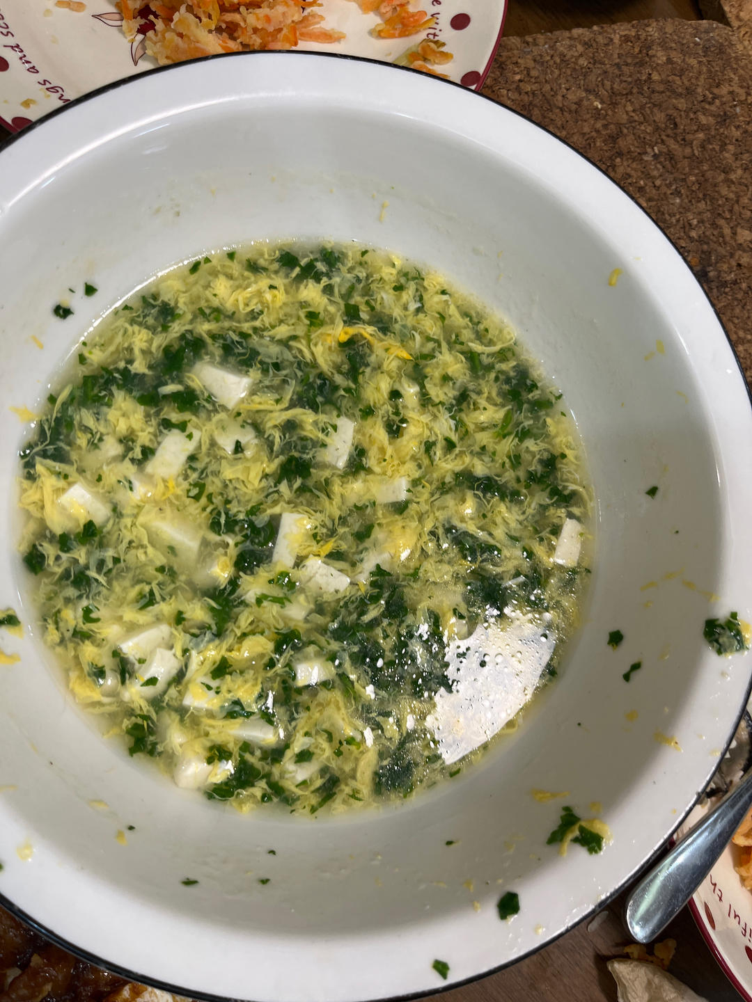 荠菜豆腐羹