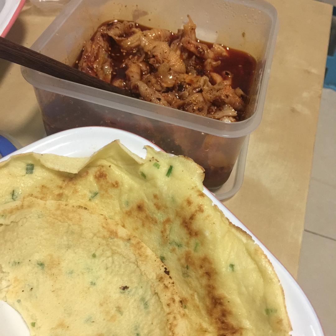 【鸡蛋卷饼】