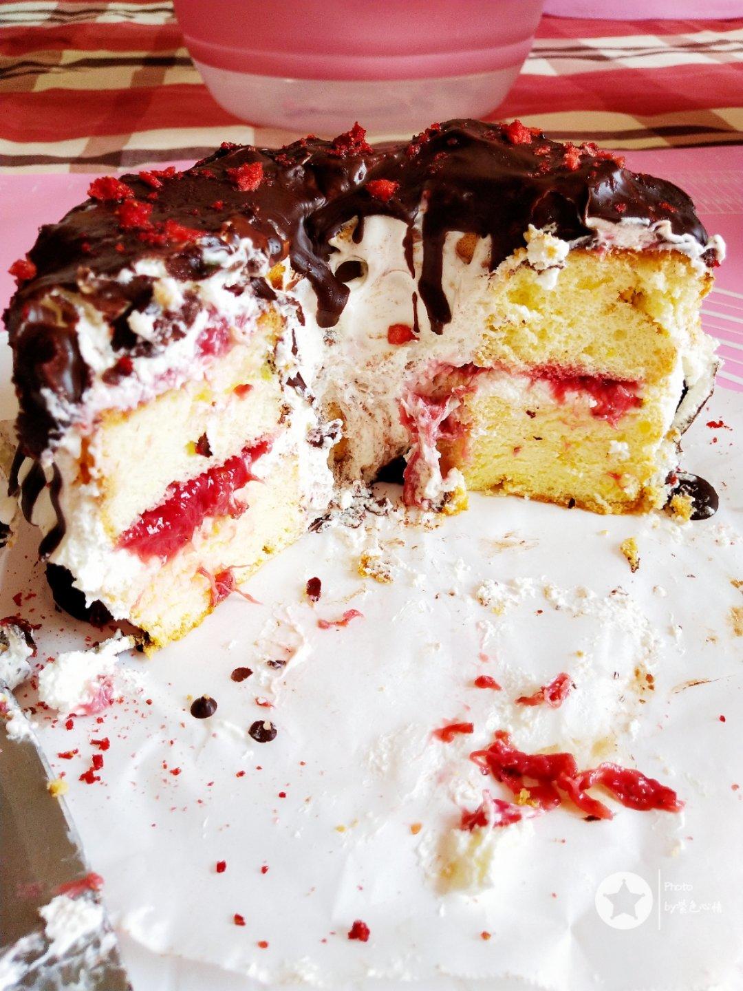 戚风蛋糕（烫面法）超级好吃！