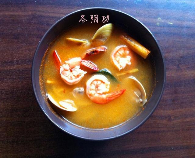 冬阴功汤/酸辣虾汤的做法