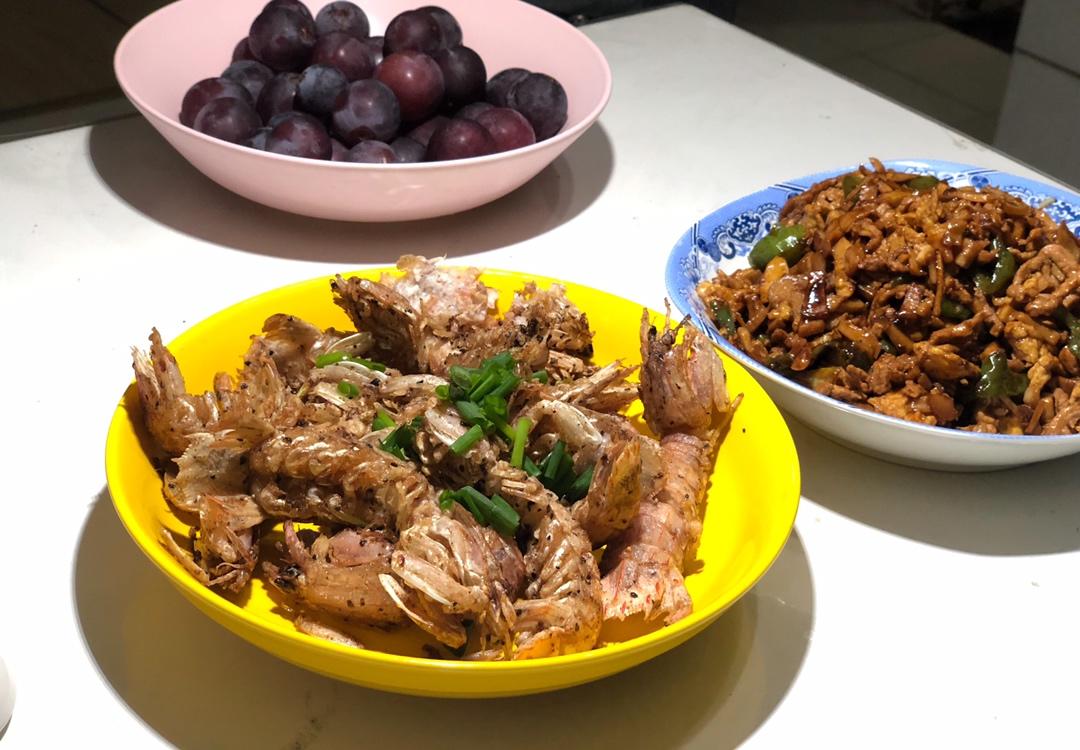 椒盐皮皮虾