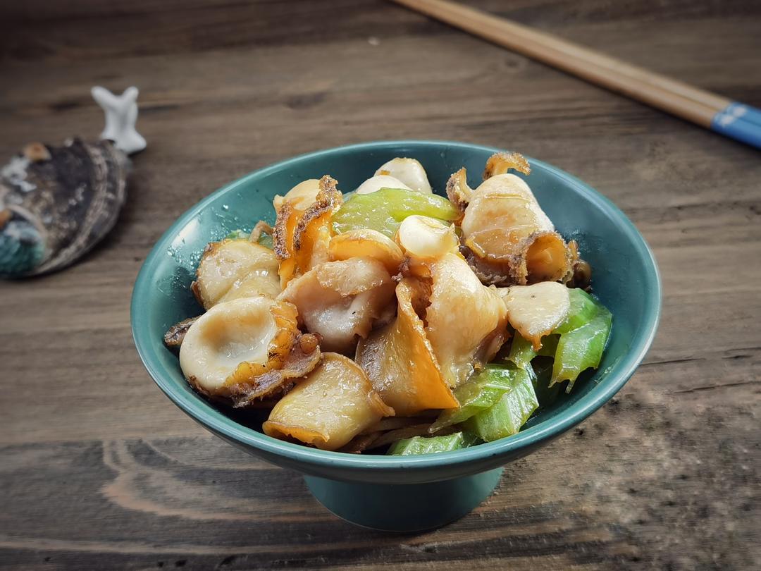 椒香鲍鱼片的做法