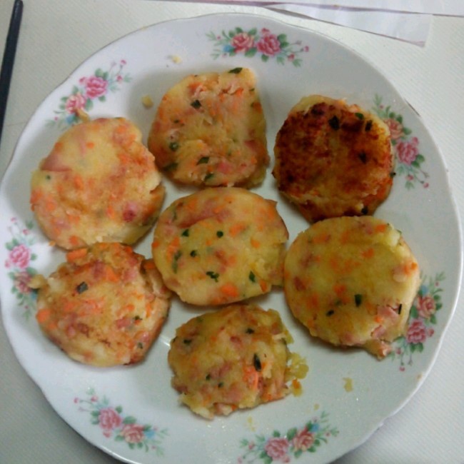 培根洋葱土豆饼