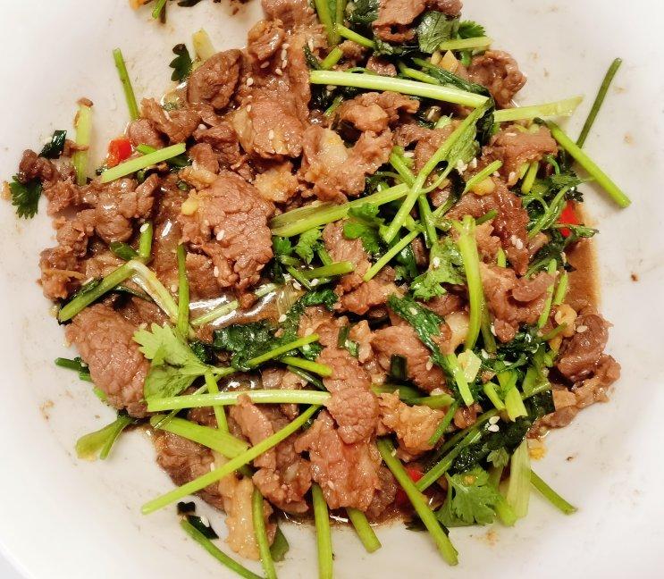 这个太绝了｜香菜拌牛肉‼️巨好吃