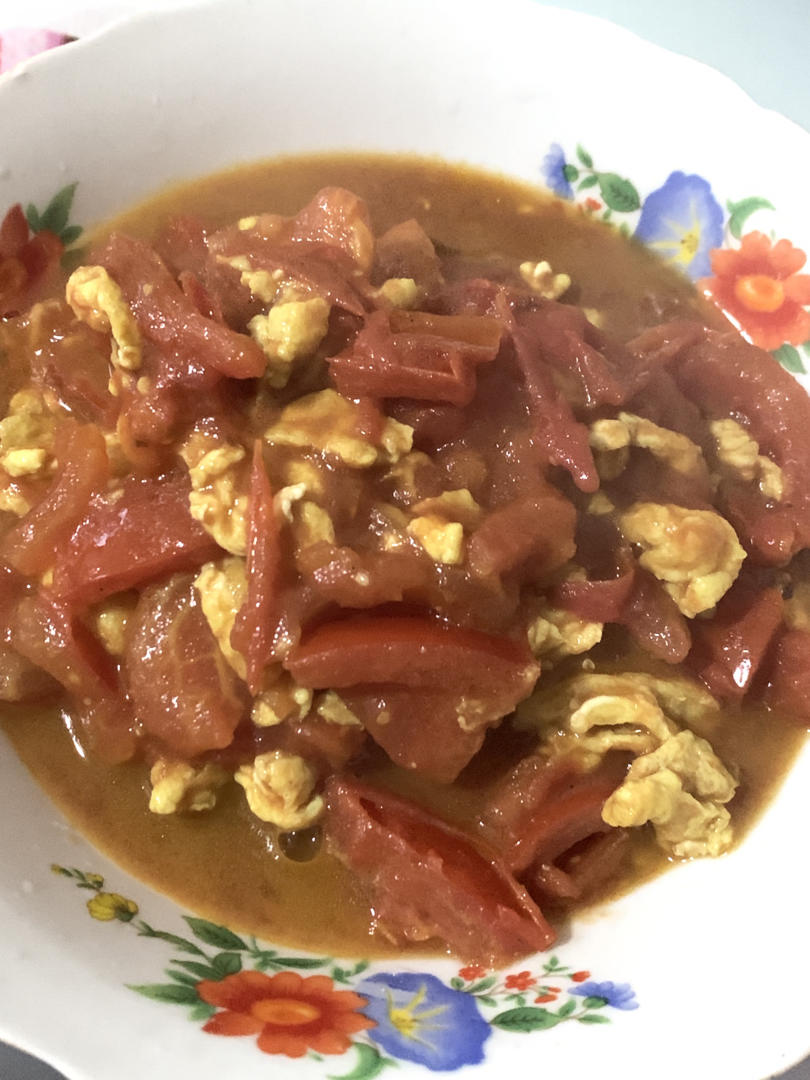 超级下饭巨简单的🍅西红柿炒鸡蛋🥚