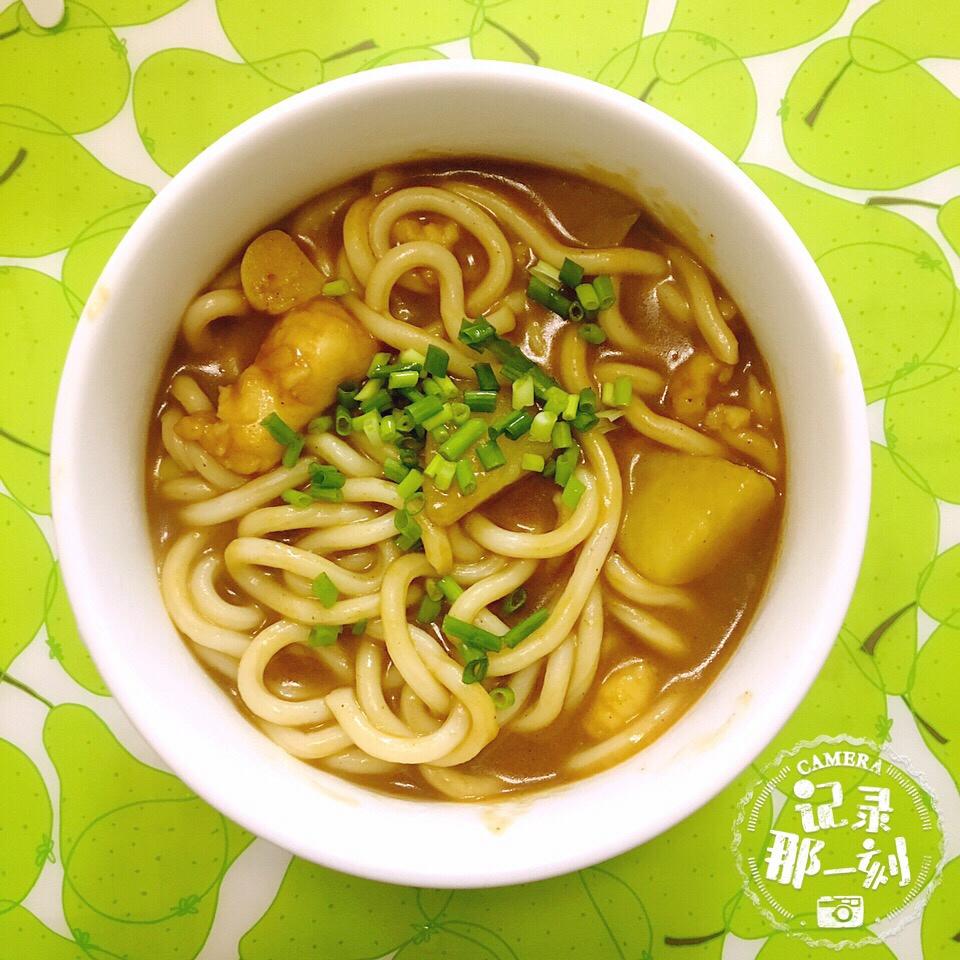 咖喱乌冬....是危险的食物