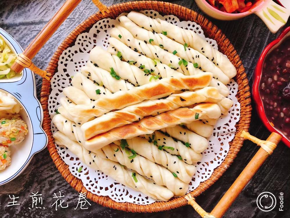 一定要做！—煎卷子【生煎花卷】