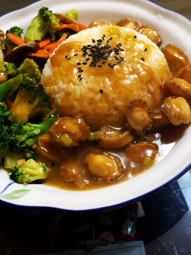 小鲍鱼版鲍汁捞饭（附详细步骤图）