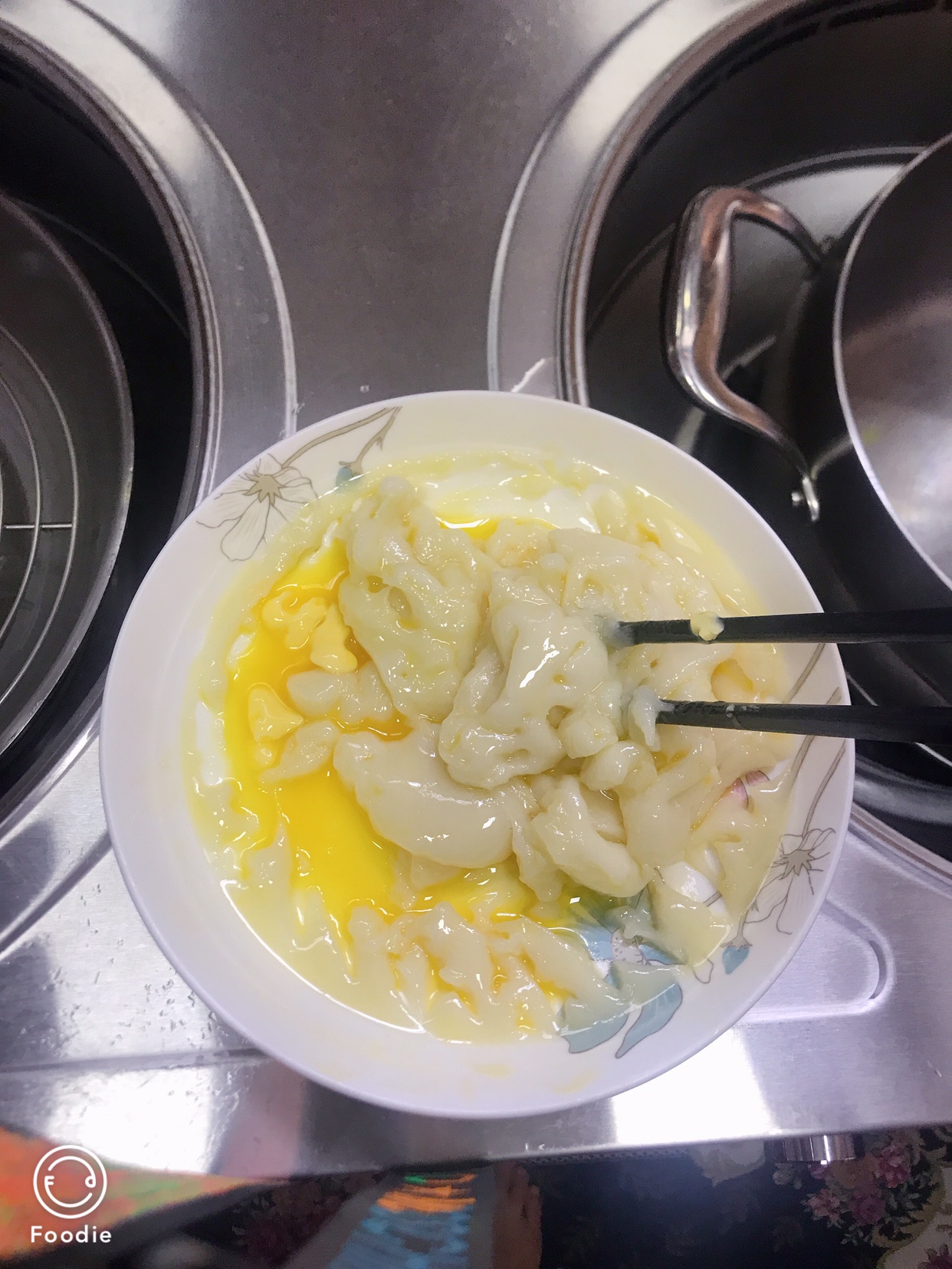 麻薯肉松蛋黄酥的做法 步骤9