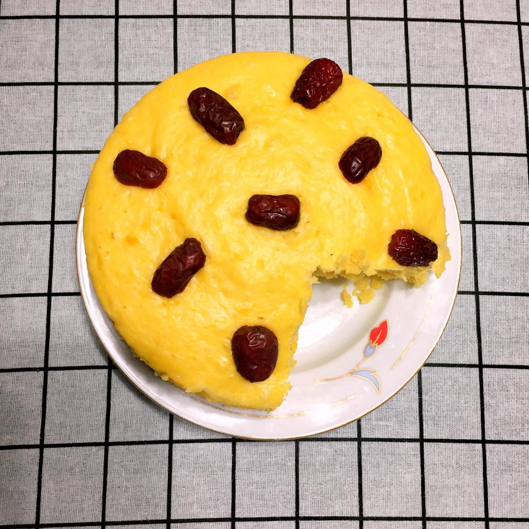 南瓜发糕 Steamed Pumpkin Cake