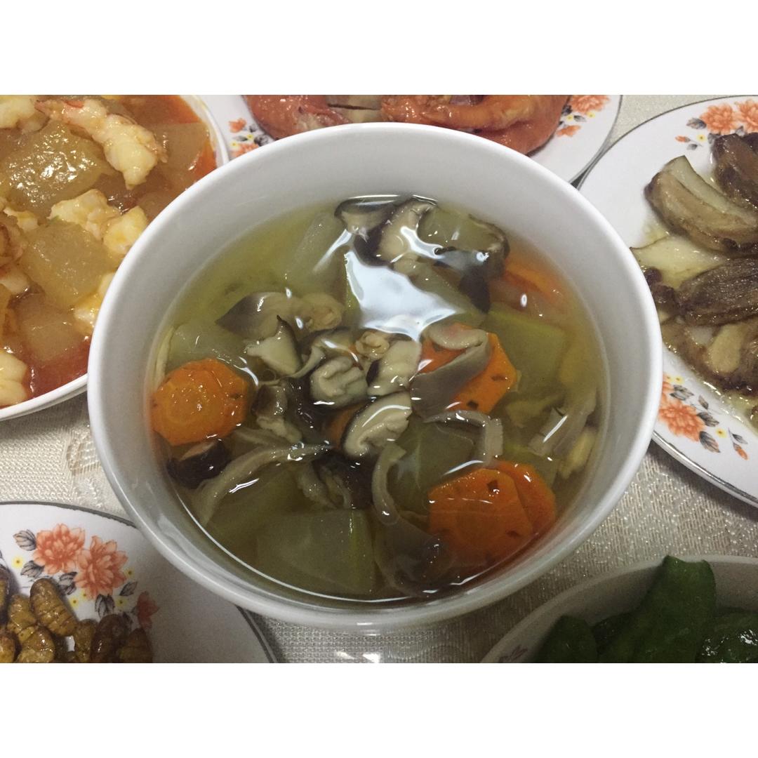 冬瓜蘑菇汤