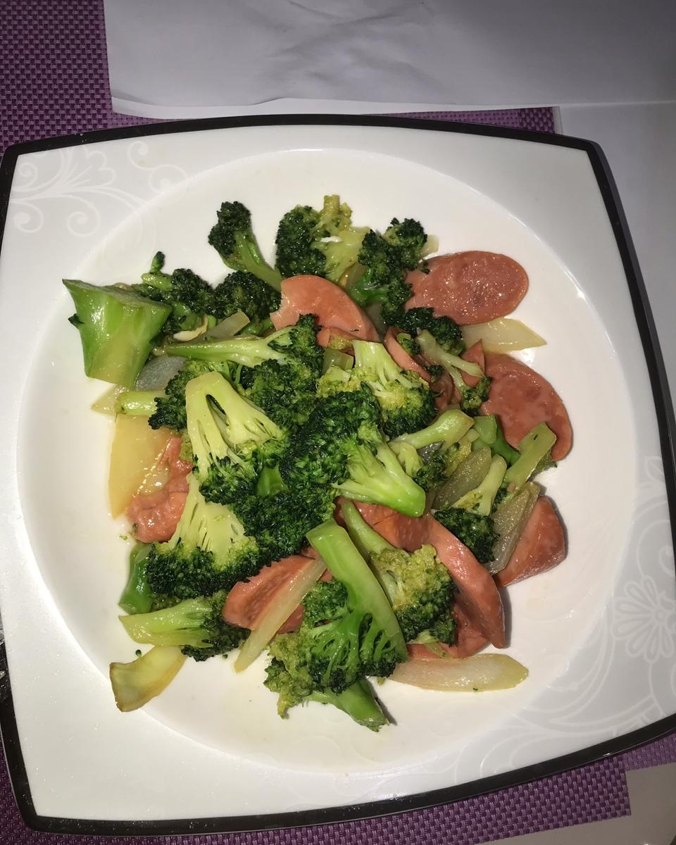 蚝油蒜蓉西兰花