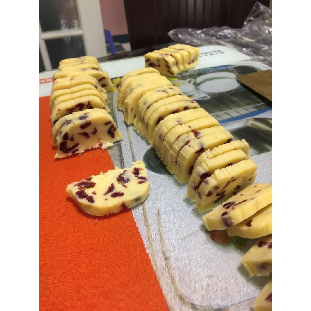 面包机版蔓越莓饼干