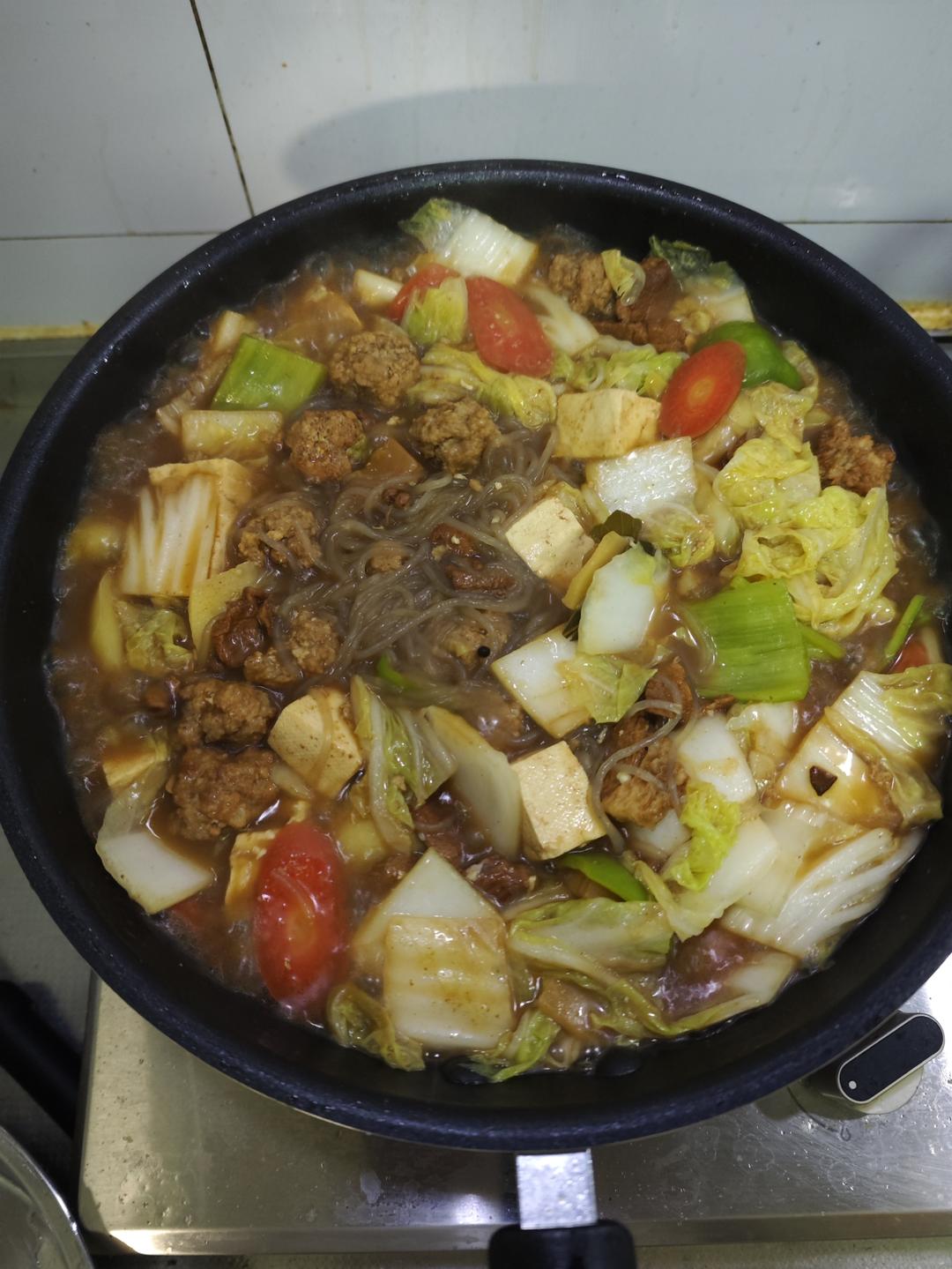 红烧肉大烩菜