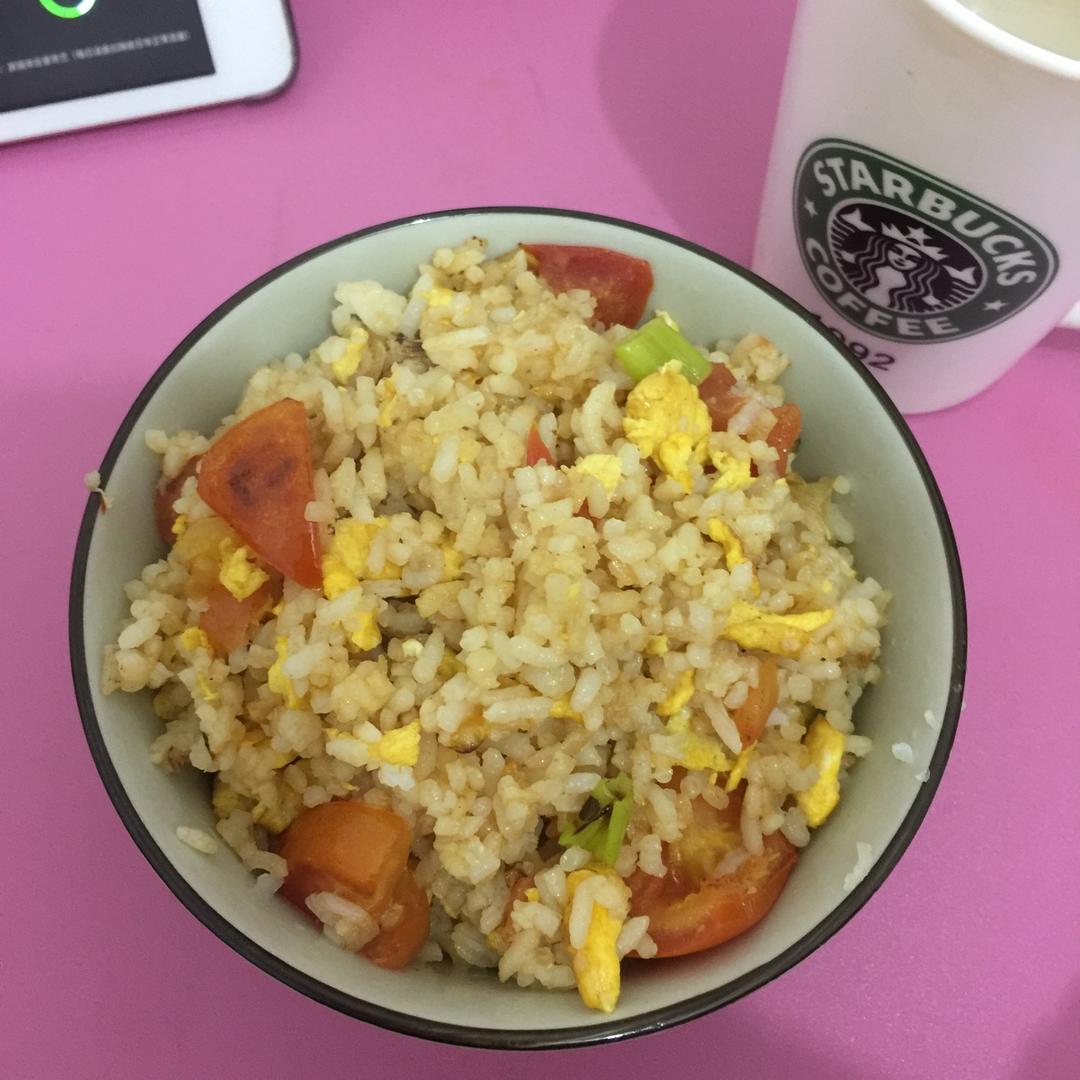 番茄鸡蛋炒饭