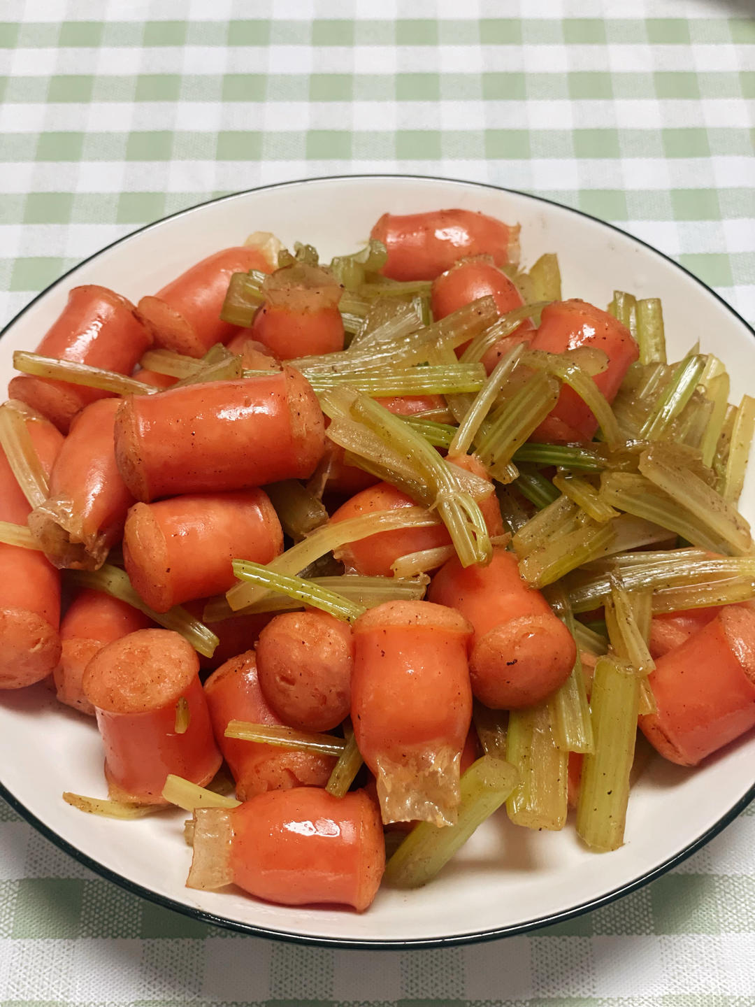香芹炒热狗