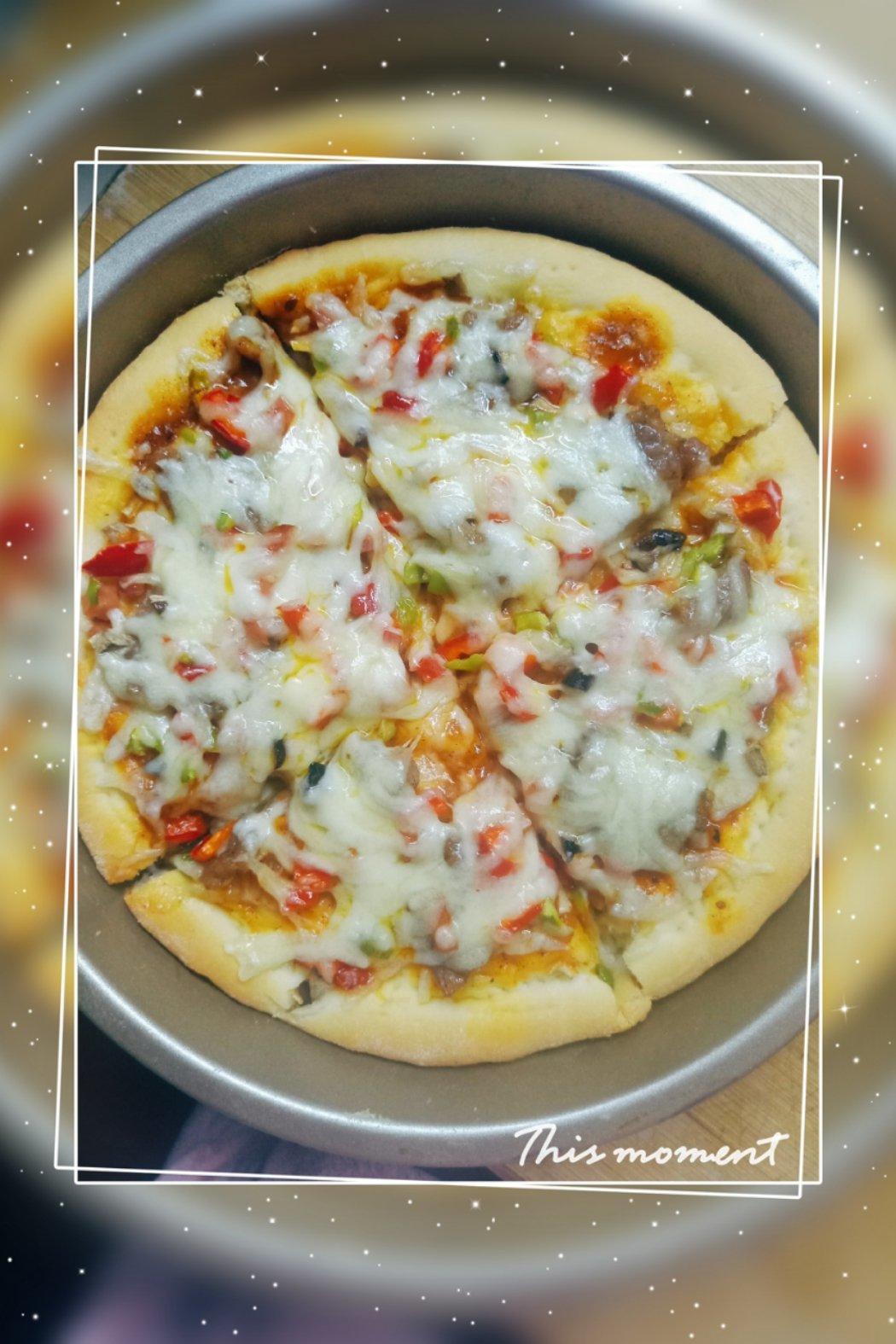 黑椒牛肉厚底披萨