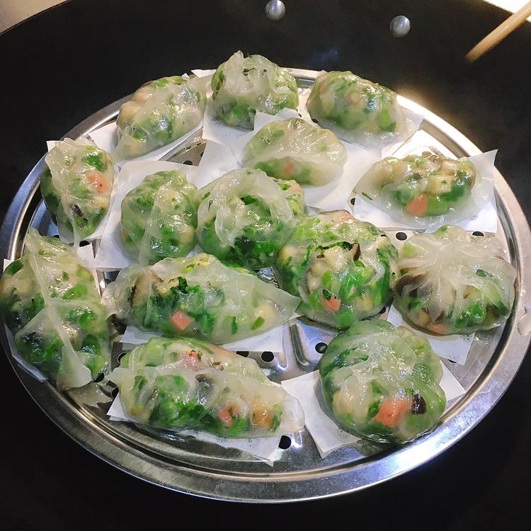 水晶皮的饺子/粿的做法