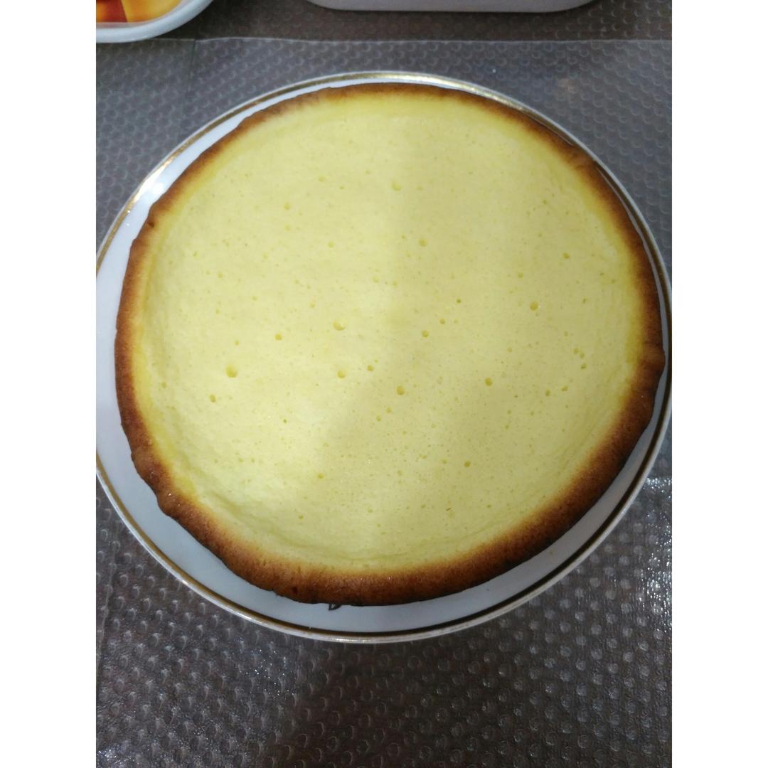 曦予_suri做的平底锅烤蛋糕