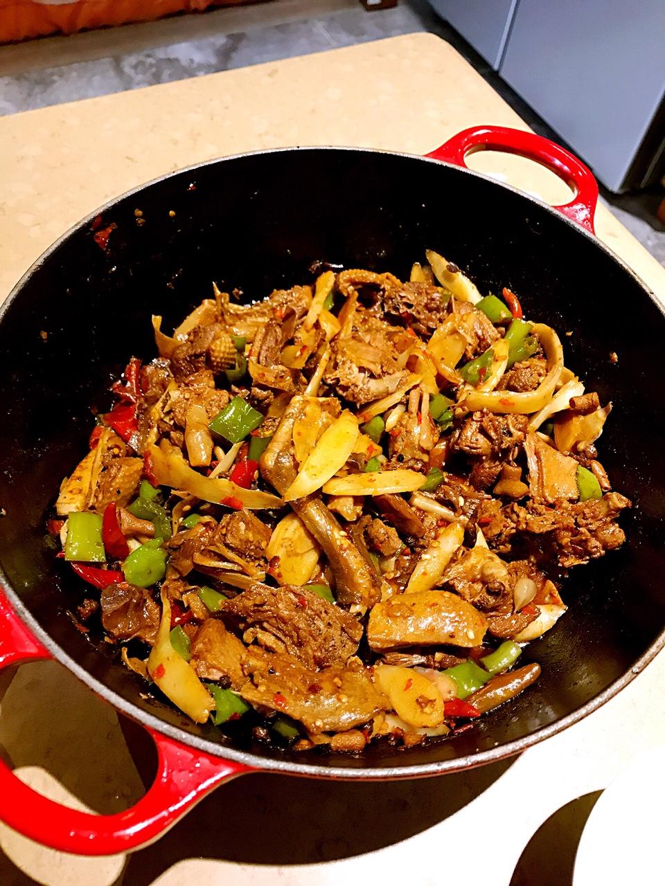 wnccoco做的姜爆鸭子