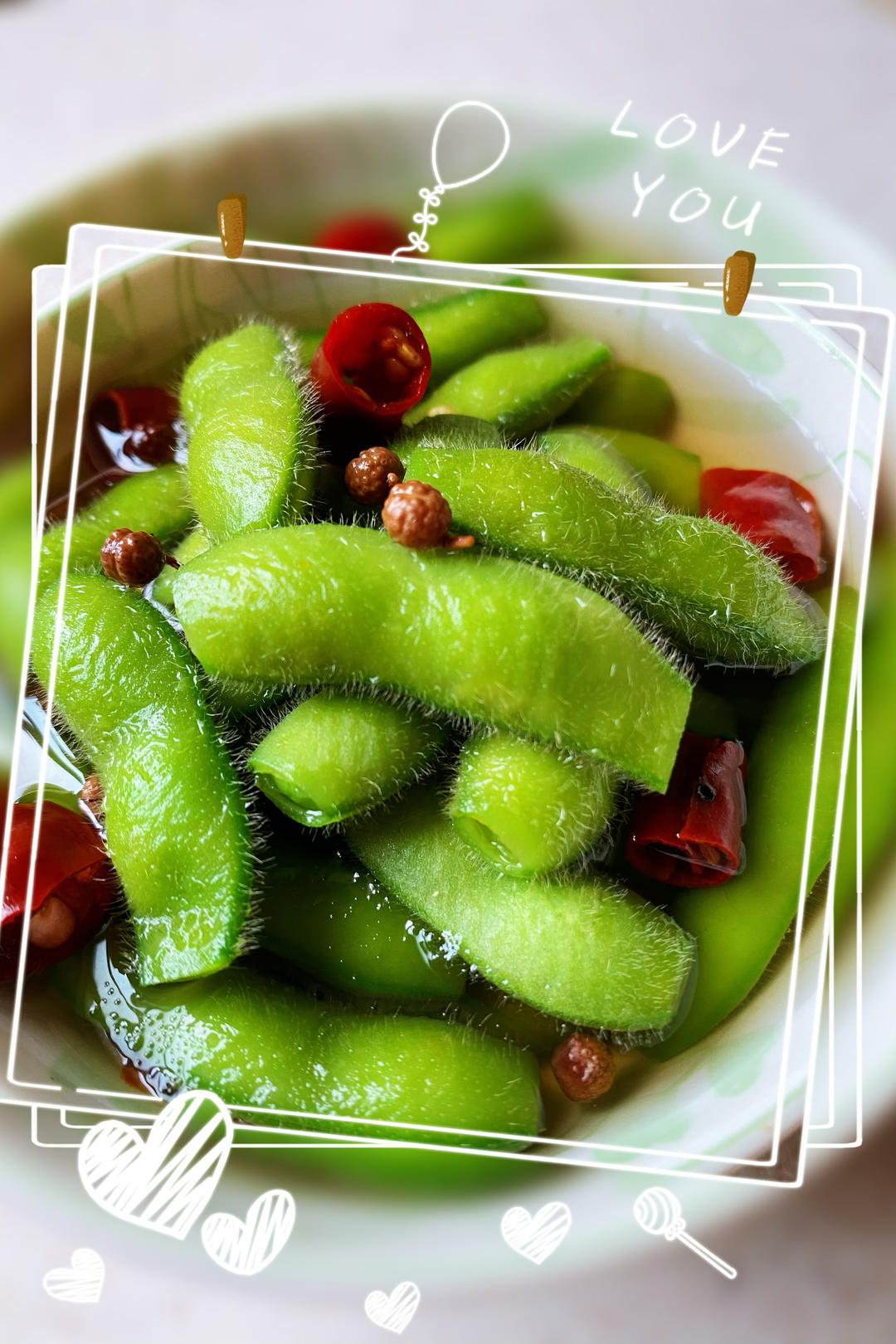 三步搞掂！下酒不长肉：盐水毛豆角/带壳毛豆 这么做特别绿