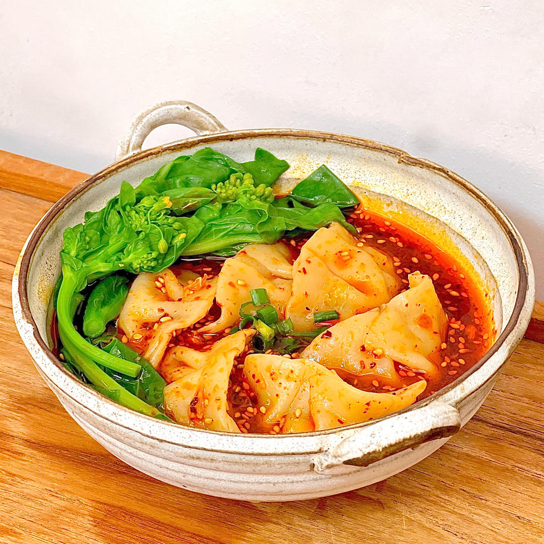 🔥五分钟搞定❗️酸辣开胃一吃就上瘾的酸汤水饺