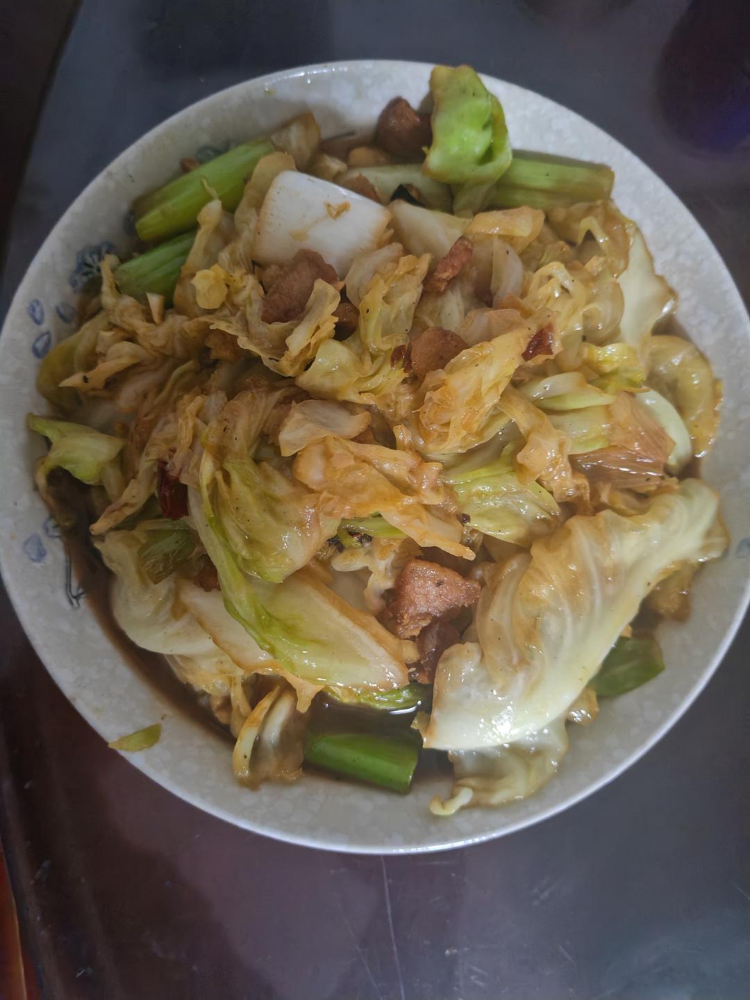 干锅包菜