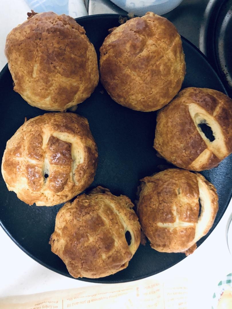 好吃到极致经典脆皮菠萝包