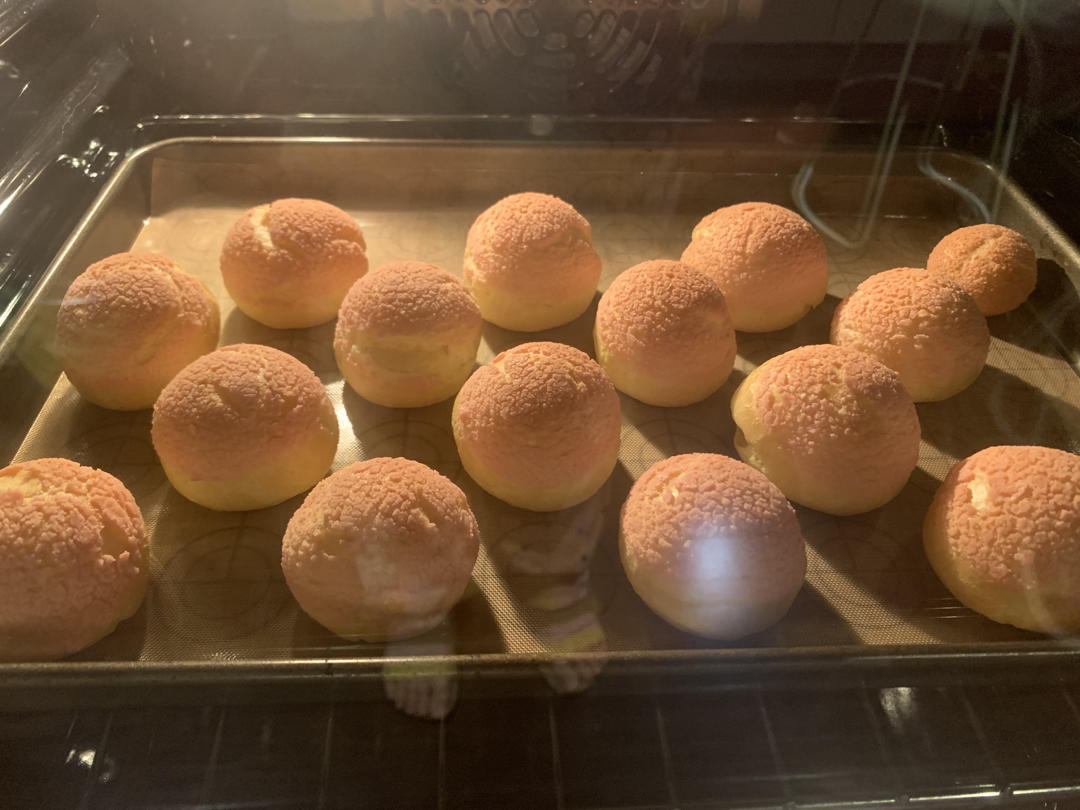 简单易成功的奶油小泡芙做法