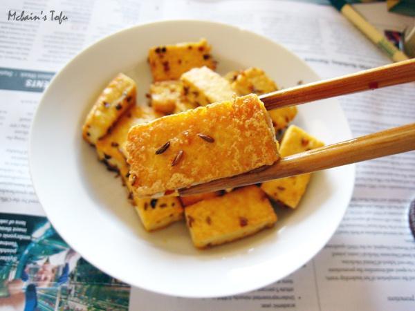 香辣炒烤豆腐的做法