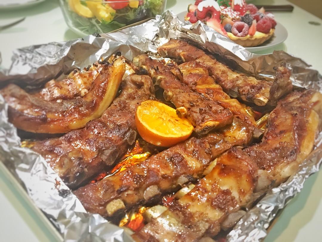 【曼食慢语】蜜汁叉烧排骨