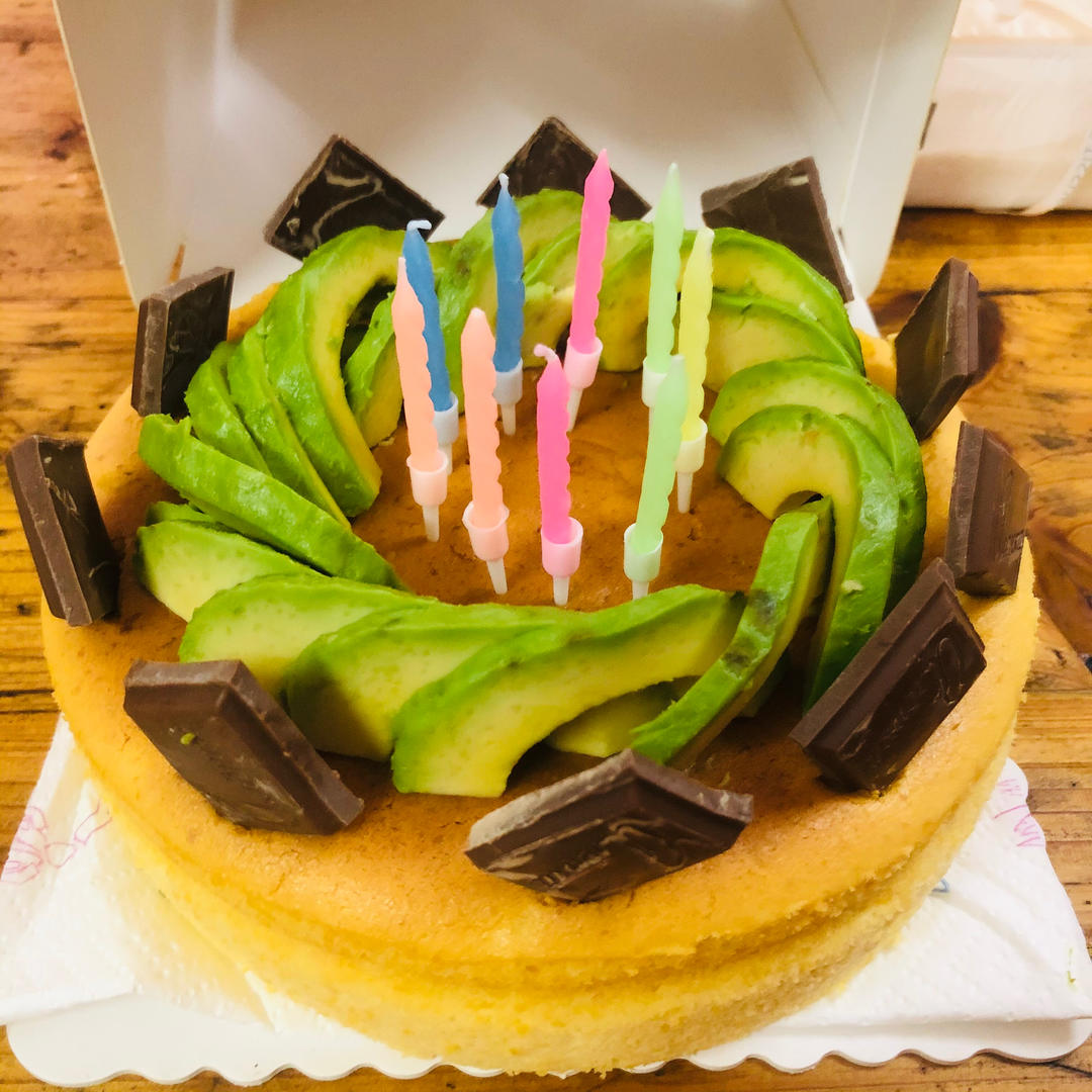 6寸轻芝士蛋糕(乳酪戚风蛋糕)