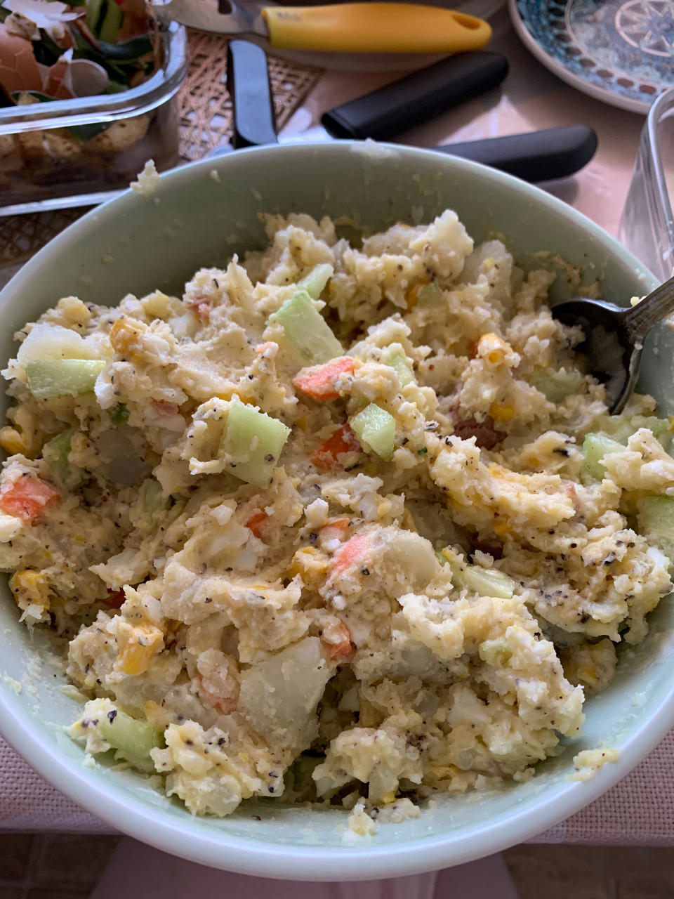 好吃到舔碗的鸡蛋土豆泥沙拉