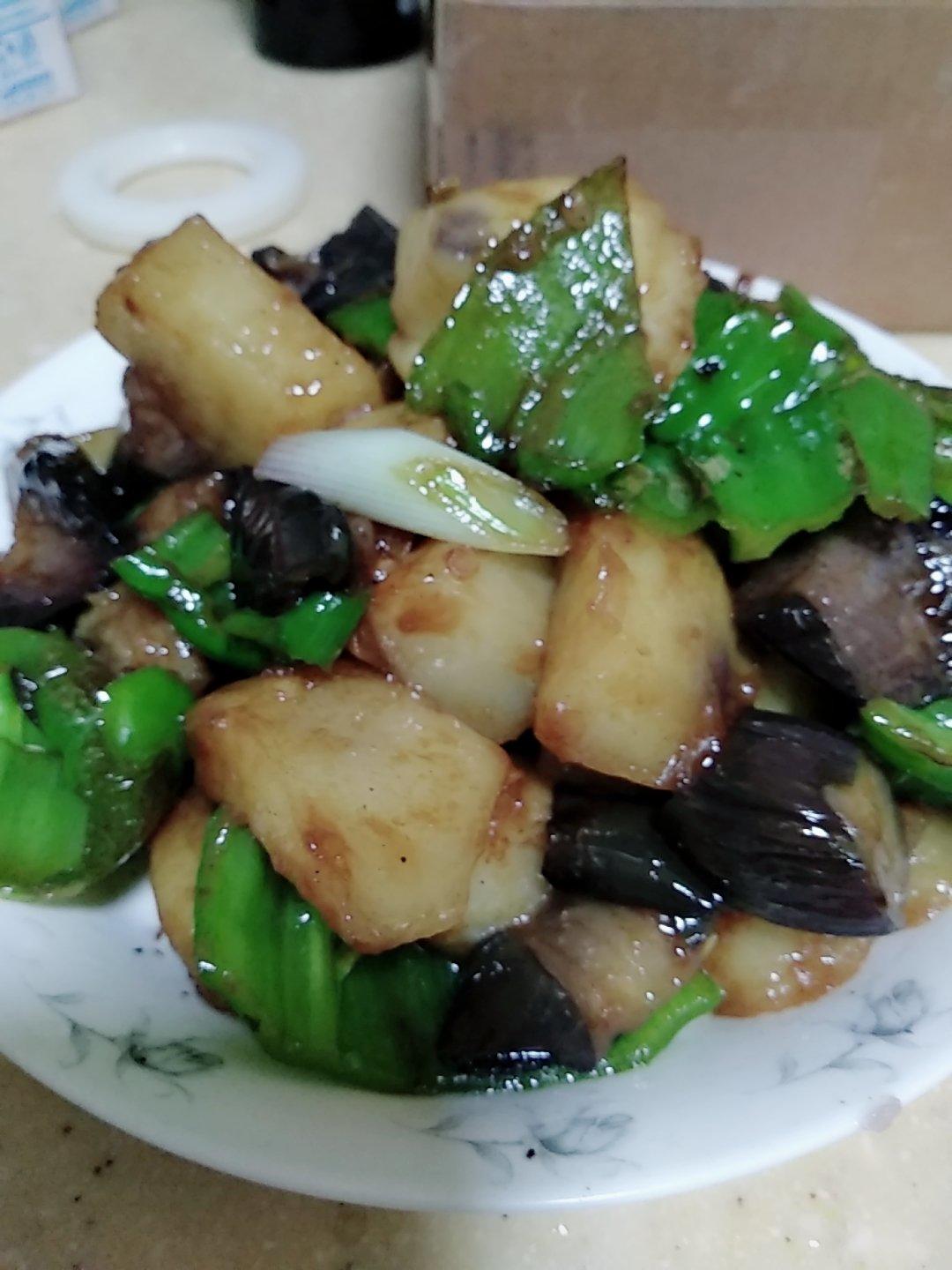 东北名素丨地三鲜