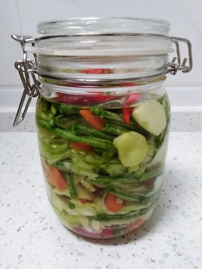 浅笑安然oo做的家庭泡菜(甜辣口)