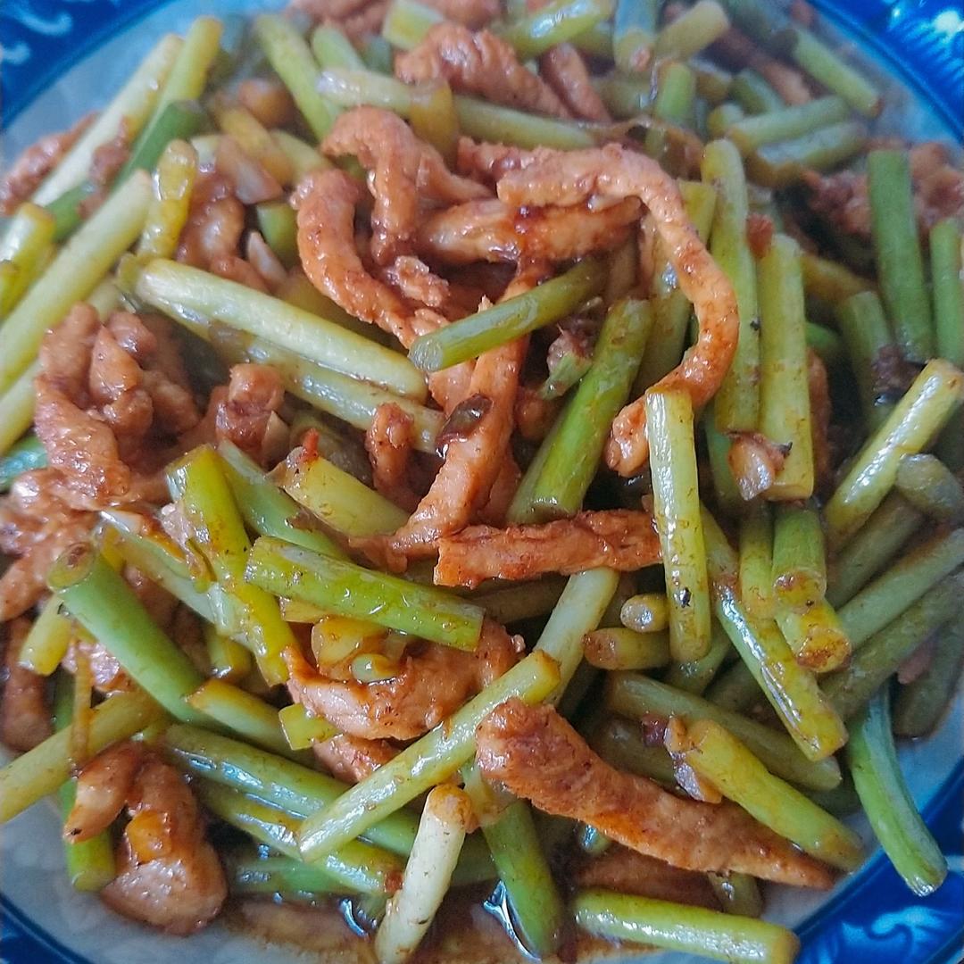 蒜薹炒肉