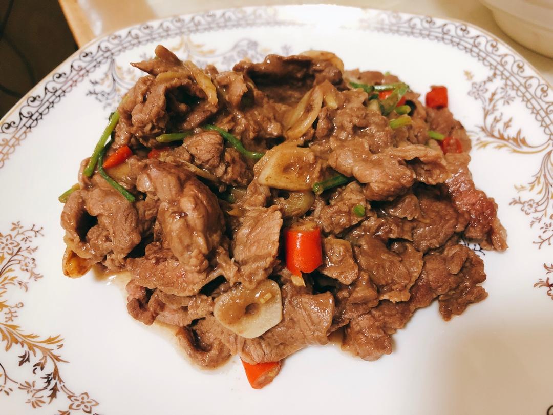 小炒牛肉（小白也可以做的超好吃！！）
