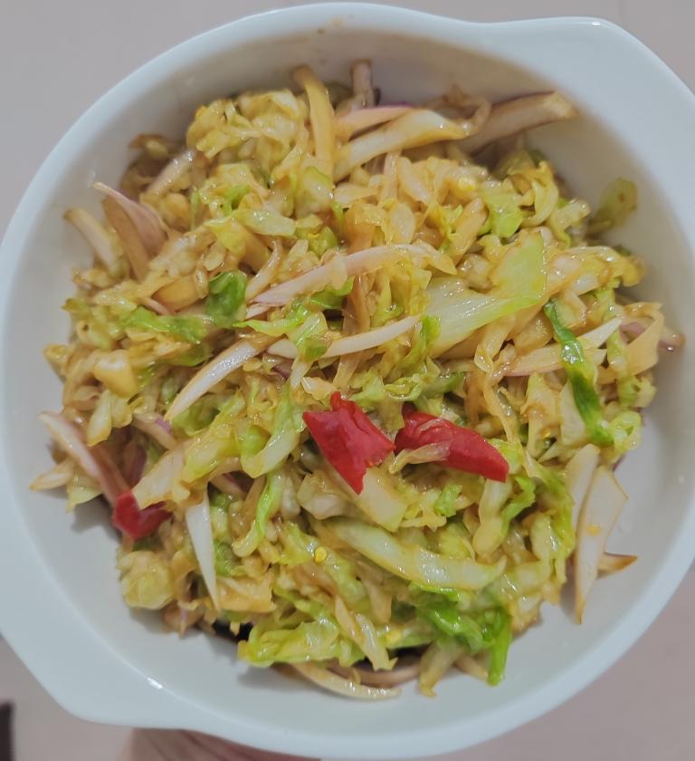 【盐渍包菜的做法步骤图，盐渍包菜怎么做好吃】北冥有鲲7_下厨房