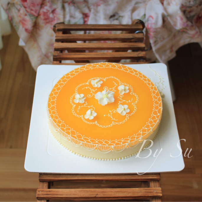 《Tinrry下午茶》教你做香橙慕斯（6寸配方）