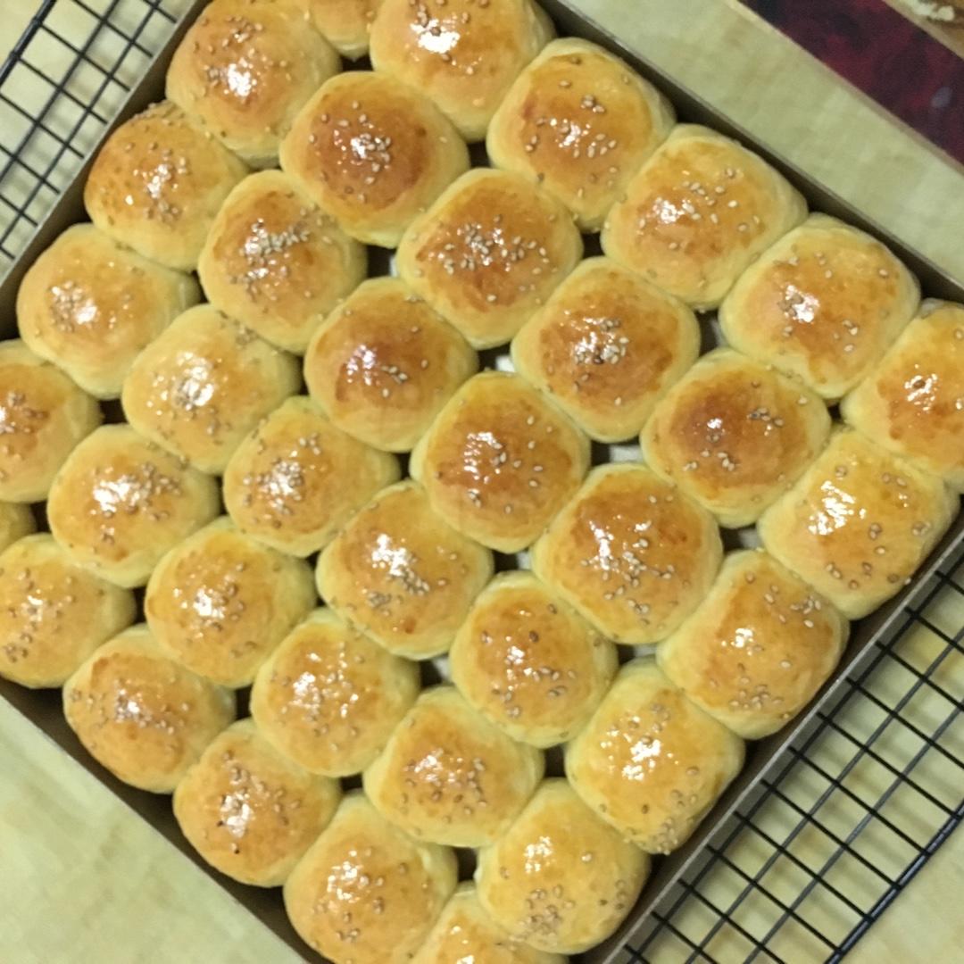 鲜奶油小餐包（一次发酵）
