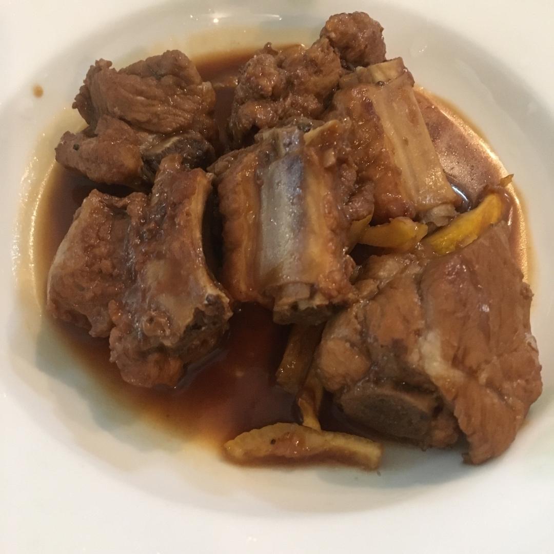 无油柠香排骨