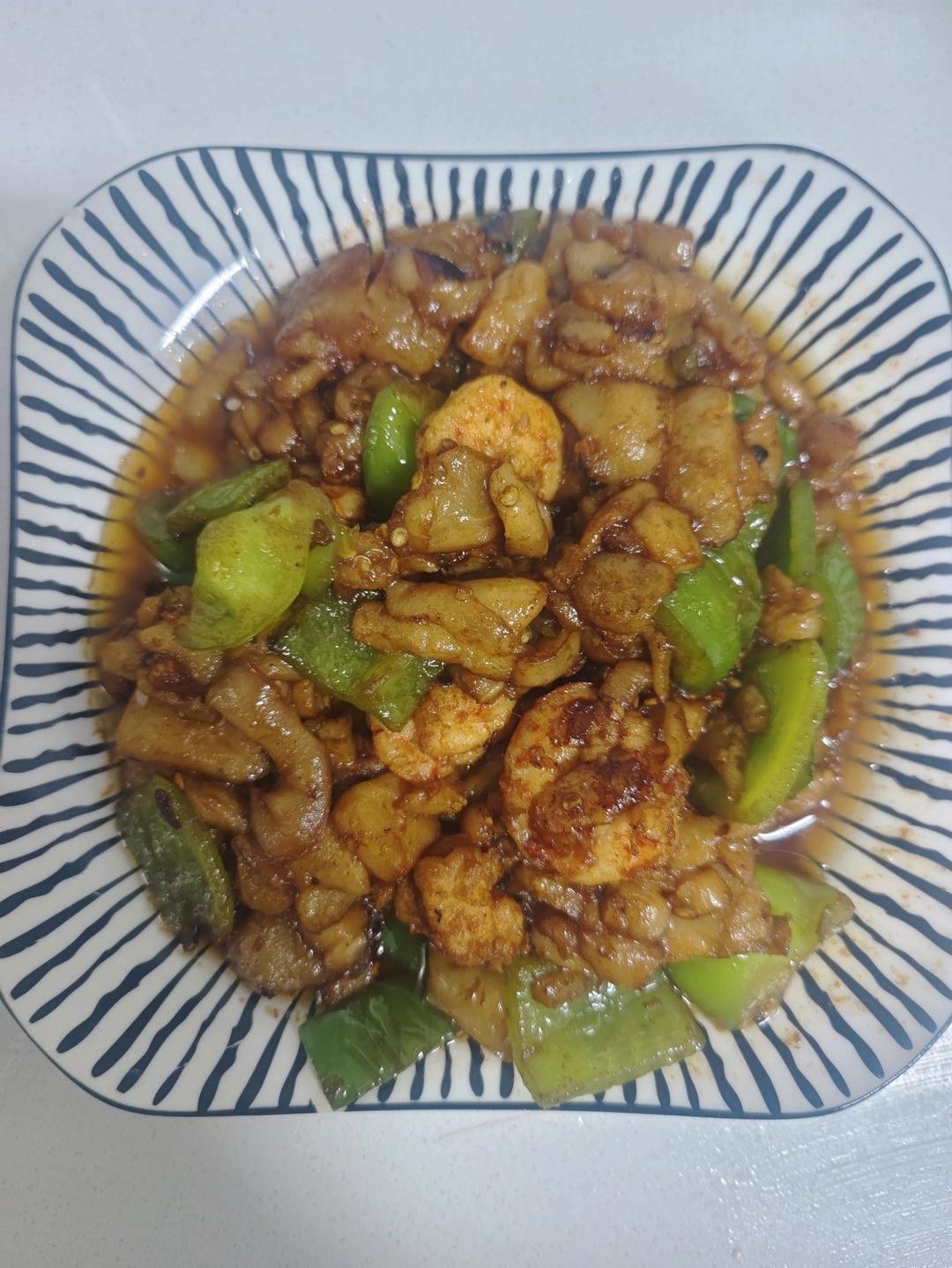 虾仁烧茄子