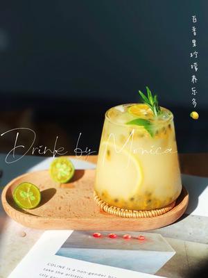 百香果柠檬养乐多🍋夏日神仙自制饮品🌈的做法 步骤3