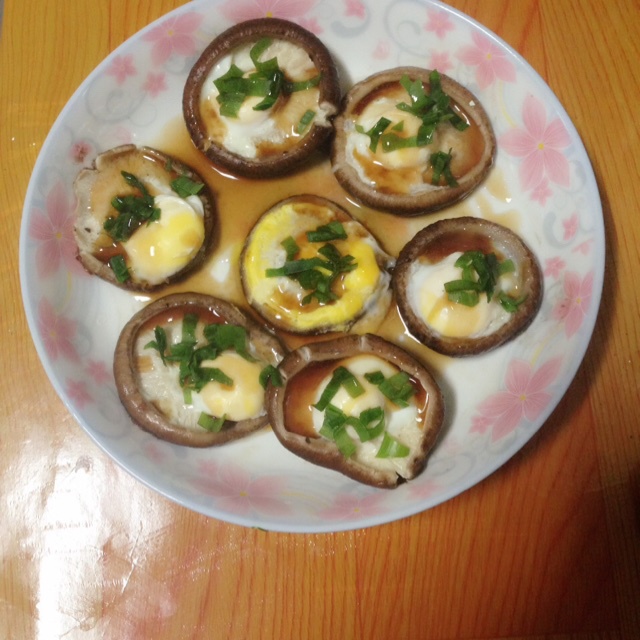 冬菇蒸鹌鹑蛋