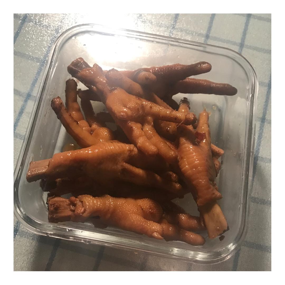 香辣卤鸡爪