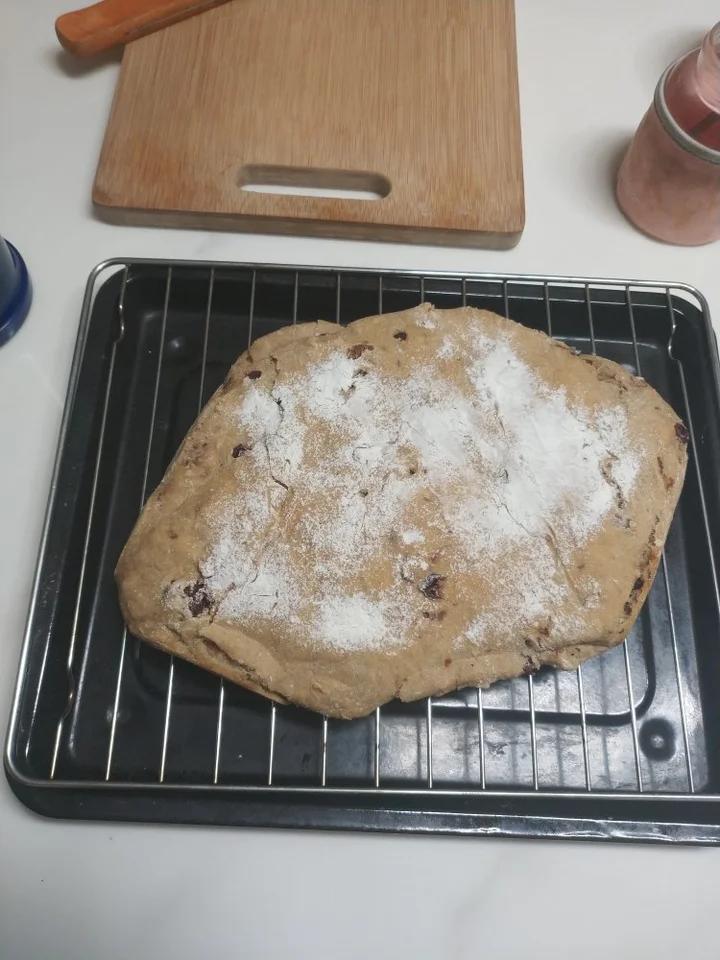 给减肥瘦身党  无糖无油全麦面包（免揉懒人版）