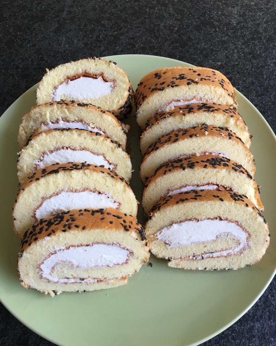 新手也OK喔～瑞士蛋糕卷